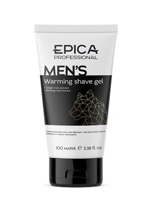 EPICA Professional Men's Согревающий гель для бритья, 100 мл